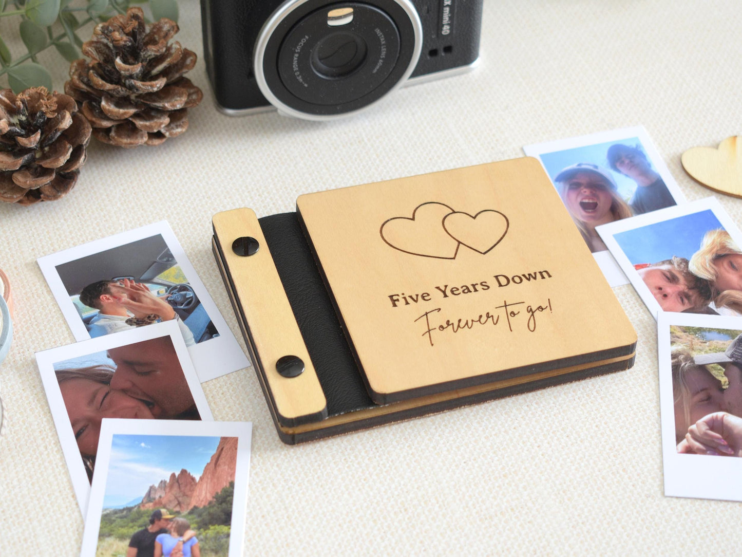 Mini Anniversary Photo Book, Valentines Gift for him, Personalized Anniversary Gift for her, Couples gift, Birthday Gifts for Boyfriend, gifts for him, scrapbook, gift for her, gift for him, boyfriend gift, anniversary gift, photo album, valentines gift, personalized gift, couples gift, gift for boyfriend, instant photo, gift for husband, mini photo book, mini photo album, mini book