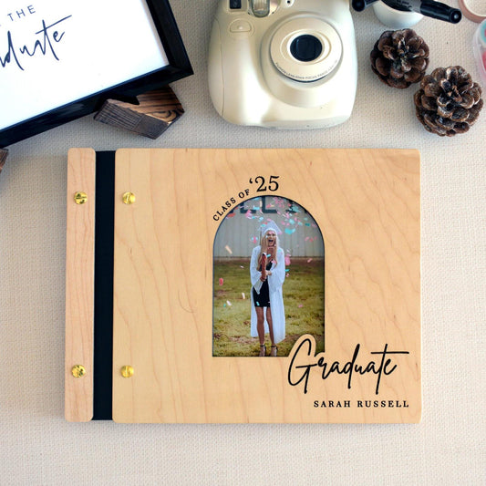 2025 Graduation Guest Book High School Grad College Grad Party Graduation Sign Book Polaroid Guestbook Photo Album Graduation Gifts for Her, Graduation book, grad reception desk, grad party