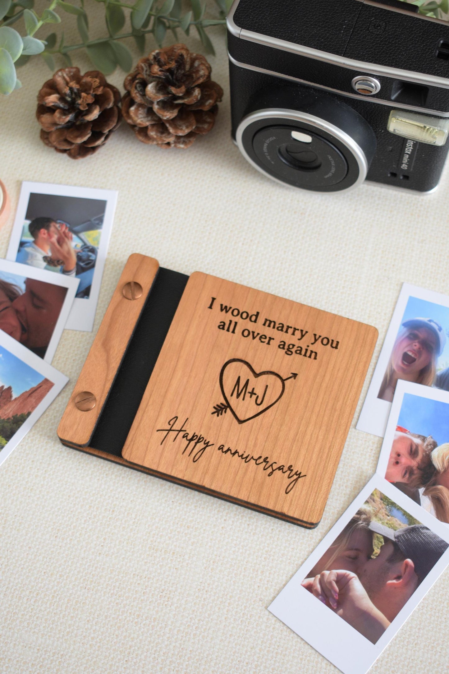 Mini Anniversary Photo Book, Valentines Gift for him, Personalized Anniversary Gift for her, Couples gift, Birthday Gifts for Boyfriend, gifts for him, scrapbook, gift for her, gift for him, boyfriend gift, anniversary gift, photo album, valentines gift, personalized gift, couples gift, gift for boyfriend, instant photo, gift for husband, mini photo book, mini photo album, mini book