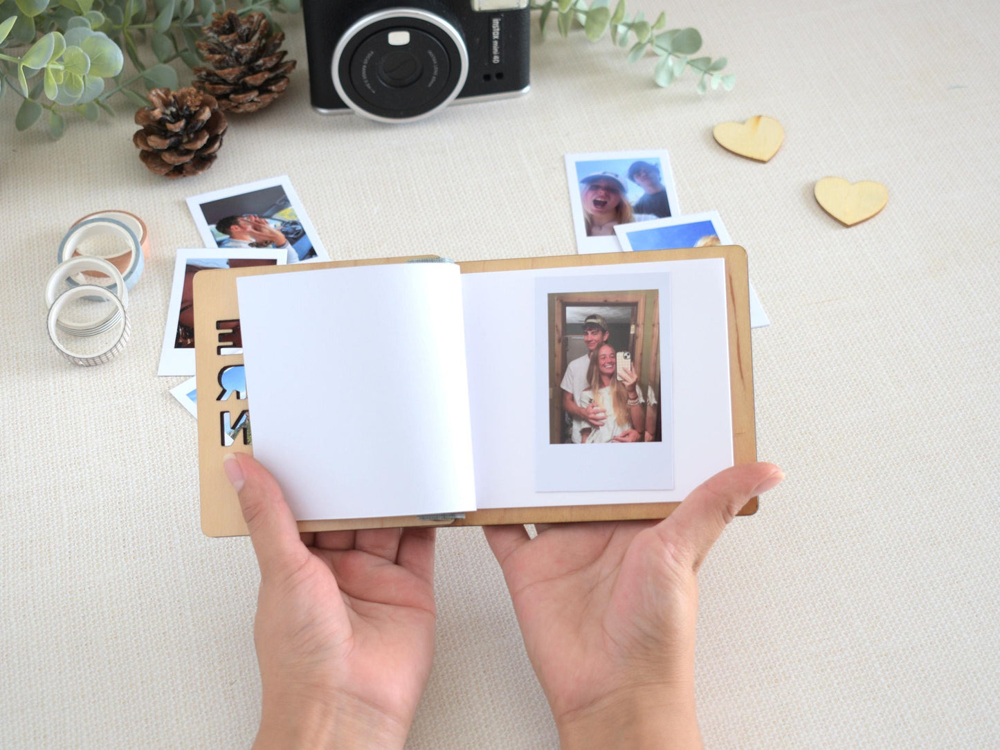 Mini Anniversary Photo Book, Valentines Gift for him, Personalized Anniversary Gift for her, Couples gift, Birthday Gifts for Boyfriend, gifts for him, scrapbook, gift for her, gift for him, boyfriend gift, anniversary gift, photo album, valentines gift, personalized gift, couples gift, gift for boyfriend, instant photo, gift for husband, mini photo book, mini photo album, mini book