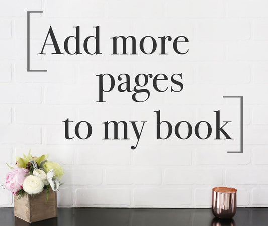 Add More Sheets to Your Guestbook