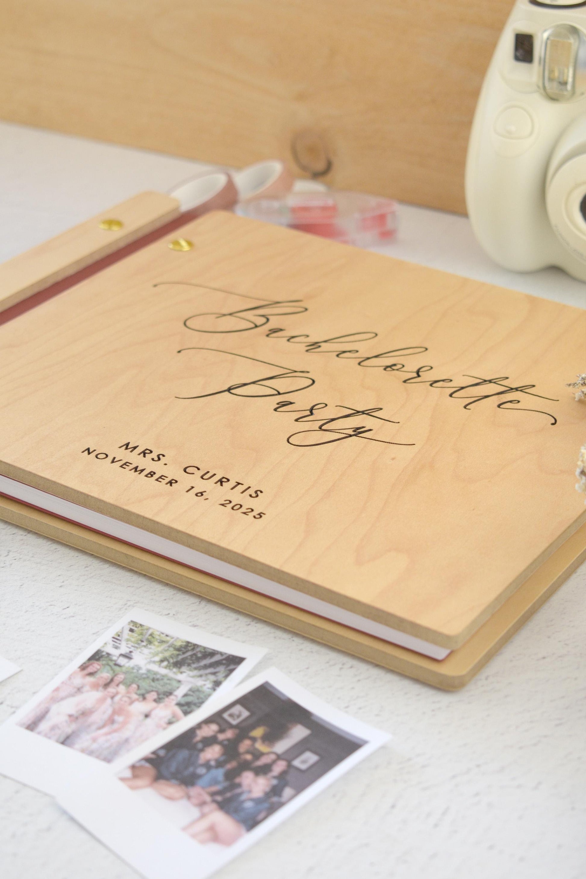 Bachelorette Party Scrapbook, Letters to the Bride Book, Bridal Shower Gift, Wedding Gifts, Bachelorette Gifts, Bride Gift, Bridesmaid Gifts