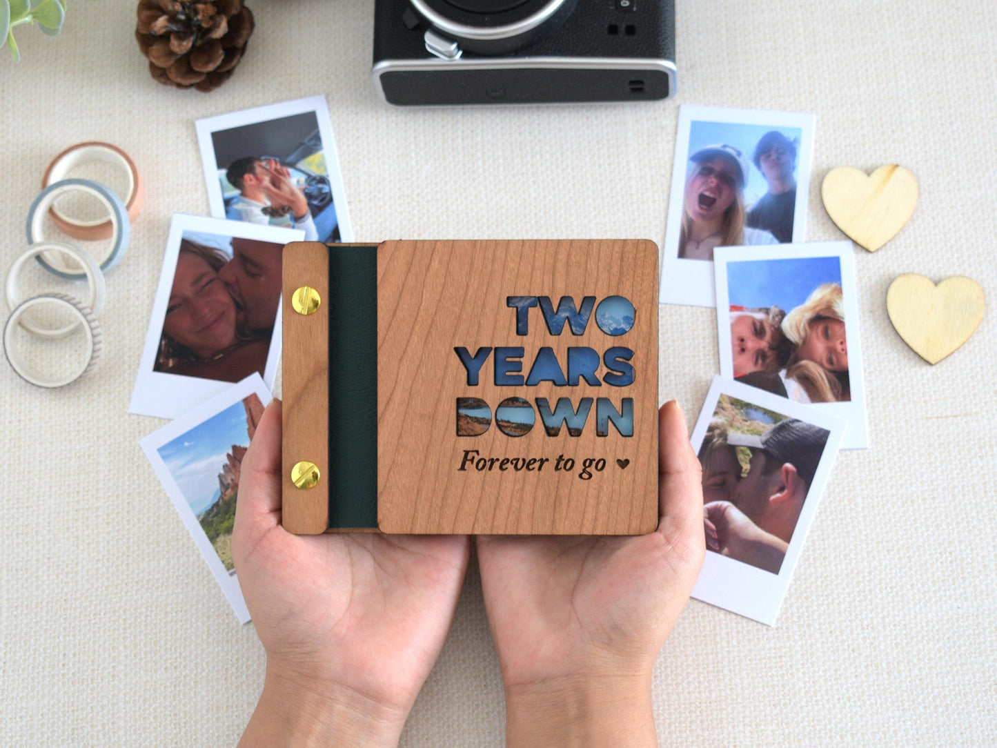 Mini Anniversary Photo Book, Valentines Gift for him, Personalized Anniversary Gift for her, Couples gift, Birthday Gifts for Boyfriend, gifts for him, scrapbook, gift for her, gift for him, boyfriend gift, anniversary gift, photo album, valentines gift, personalized gift, couples gift, gift for boyfriend, instant photo, gift for husband, mini photo book, mini photo album, mini book