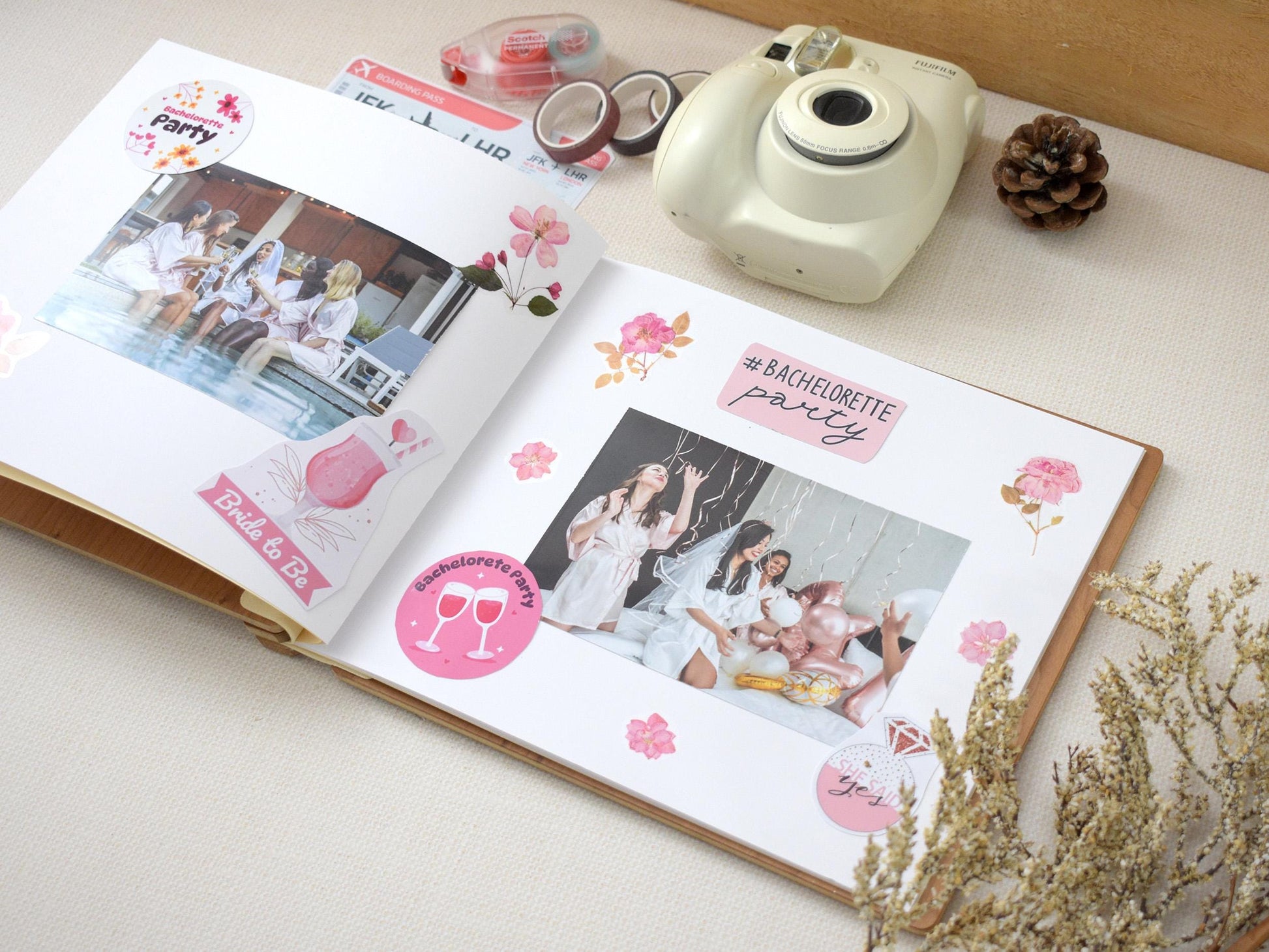 Personalized Letters to the bride Book, Bridal Shower Gift, Wedding Gifts, Bride Book, Bride Gift, Advice for the Bride to be Scrapbook