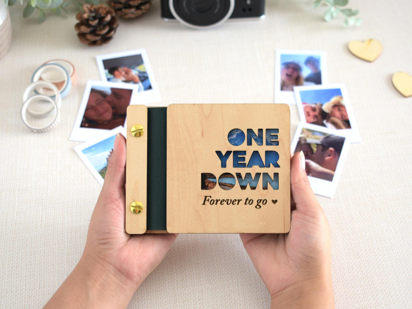 Mini Anniversary Photo Book, Valentines Gift for him, Personalized Anniversary Gift for her, Couples gift, Birthday Gifts for Boyfriend, gifts for him, scrapbook, gift for her, gift for him, boyfriend gift, anniversary gift, photo album, valentines gift, personalized gift, couples gift, gift for boyfriend, instant photo, gift for husband, mini photo book, mini photo album, mini book