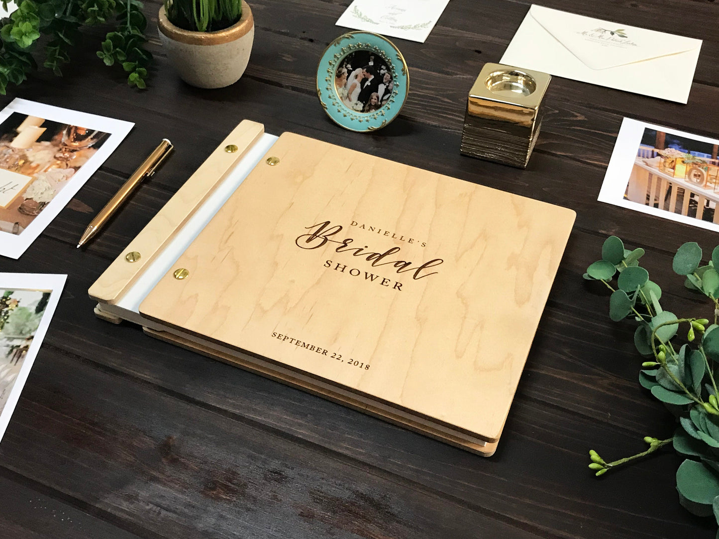 Bridal Shower Guest Book, Bridal Shower Gift