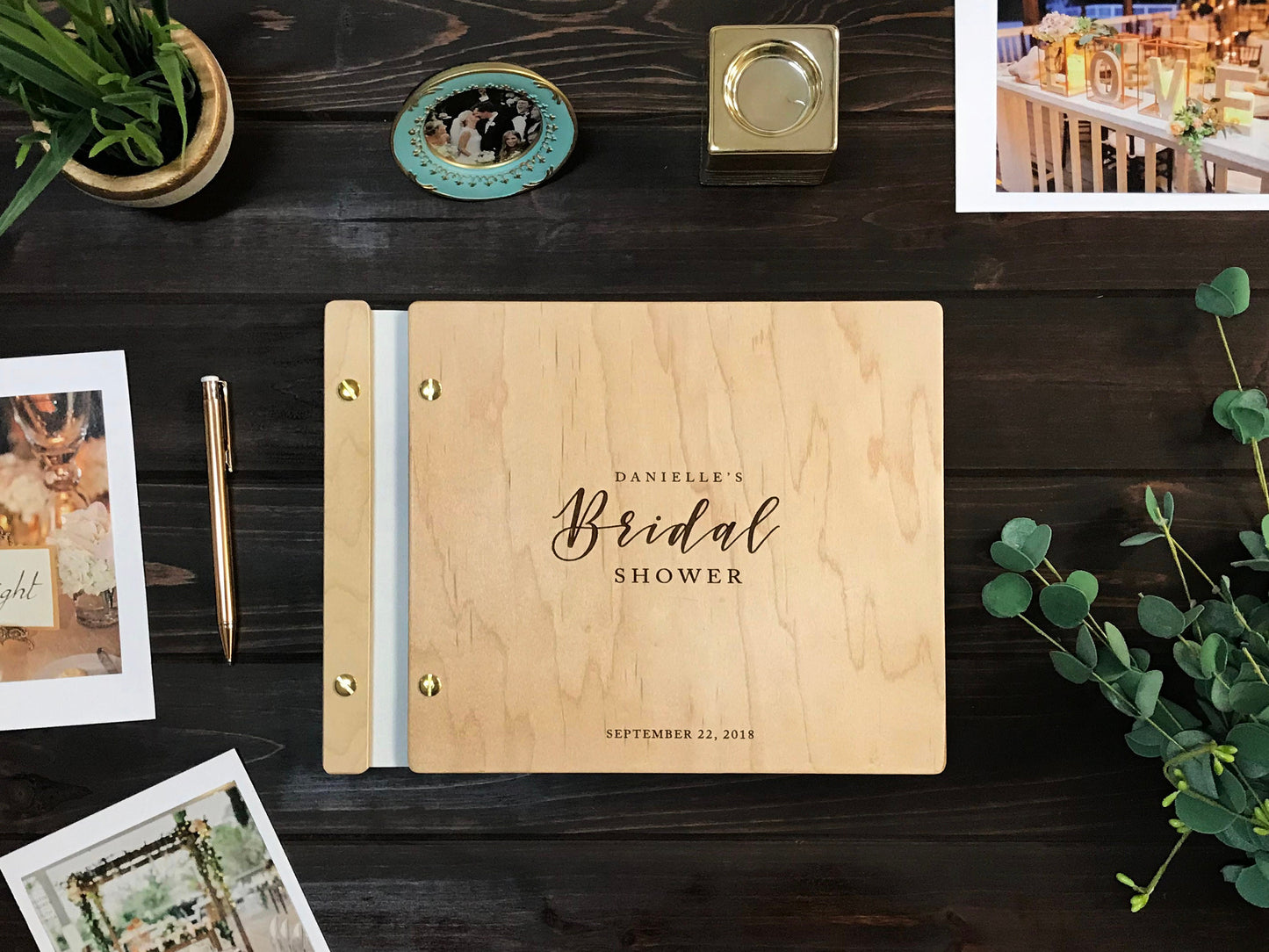 Bridal Shower Guest Book, Bridal Shower Gift