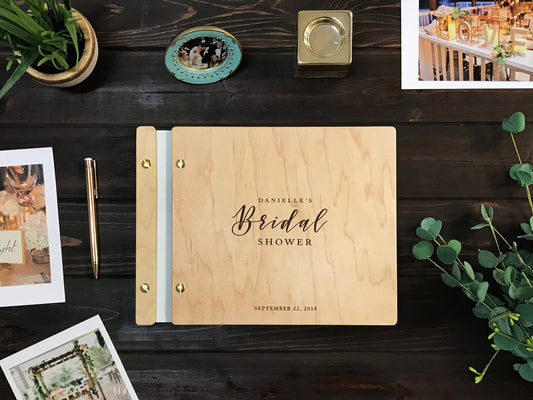 Bridal Shower Guest Book, Bridal Shower Gift