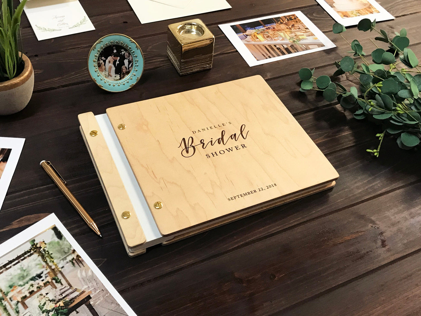 Bridal Shower Guest Book, Bridal Shower Gift