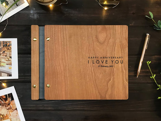 5th Anniversary Album Scrapbook Wedding 5th Anniversary