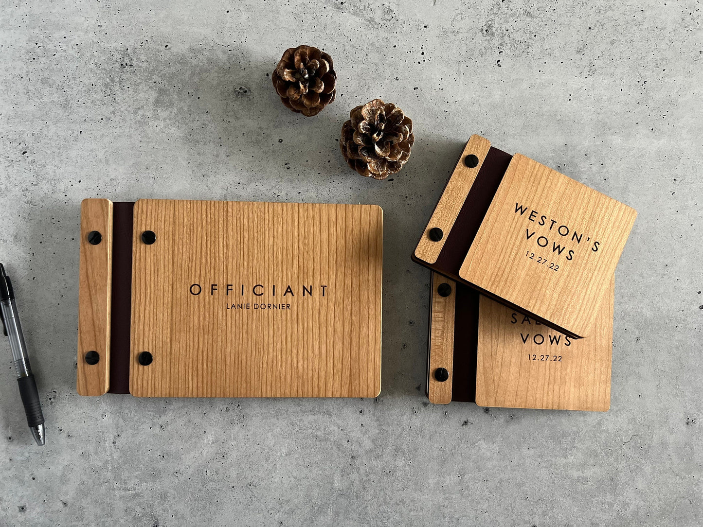 Personalized Officiant Book