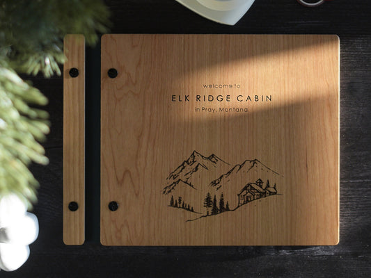 Airbnb Cabins Lodge & Vacation Rental Welcome Journal