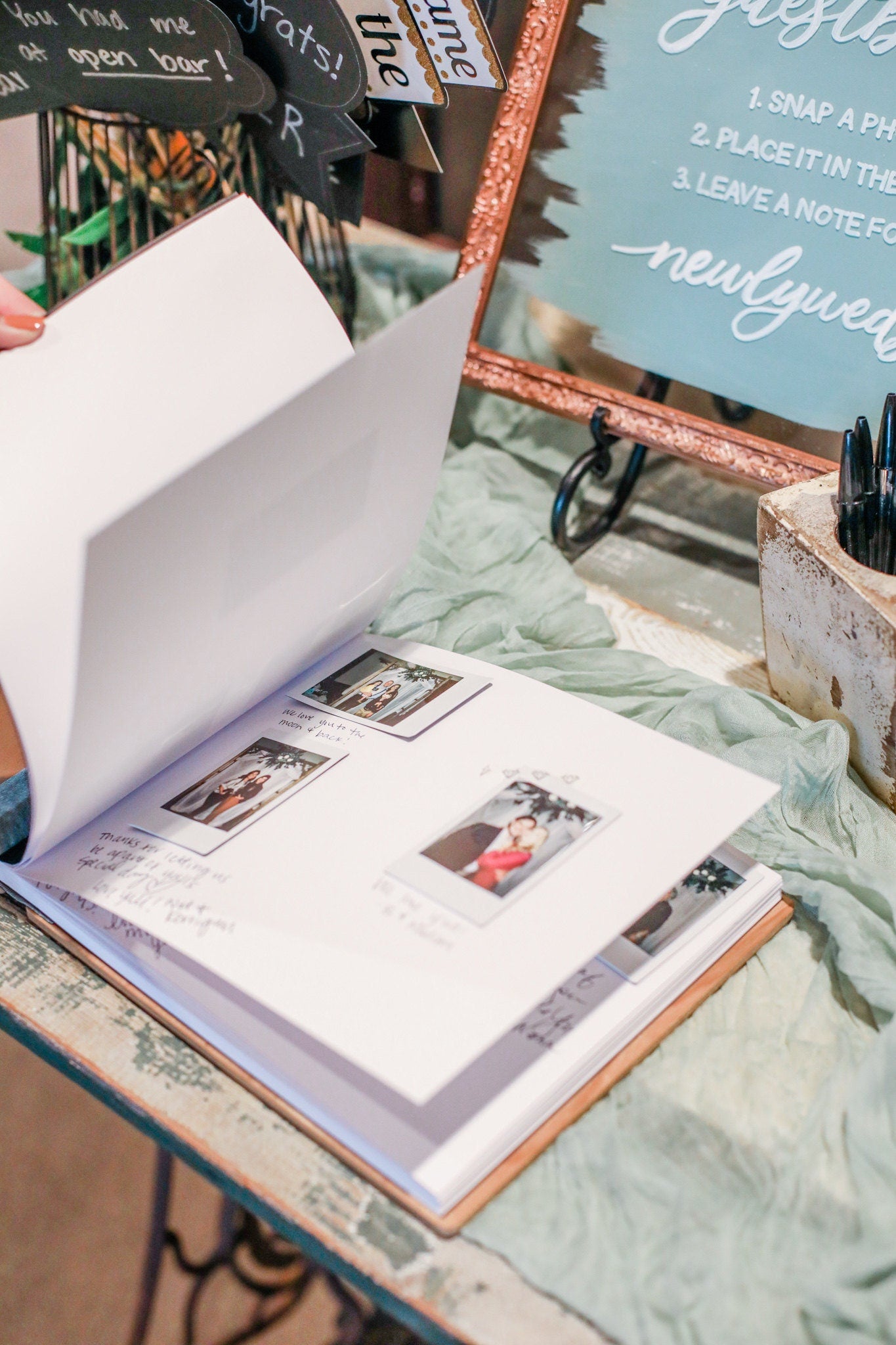 Custom Engraved Wooden Officiant Book