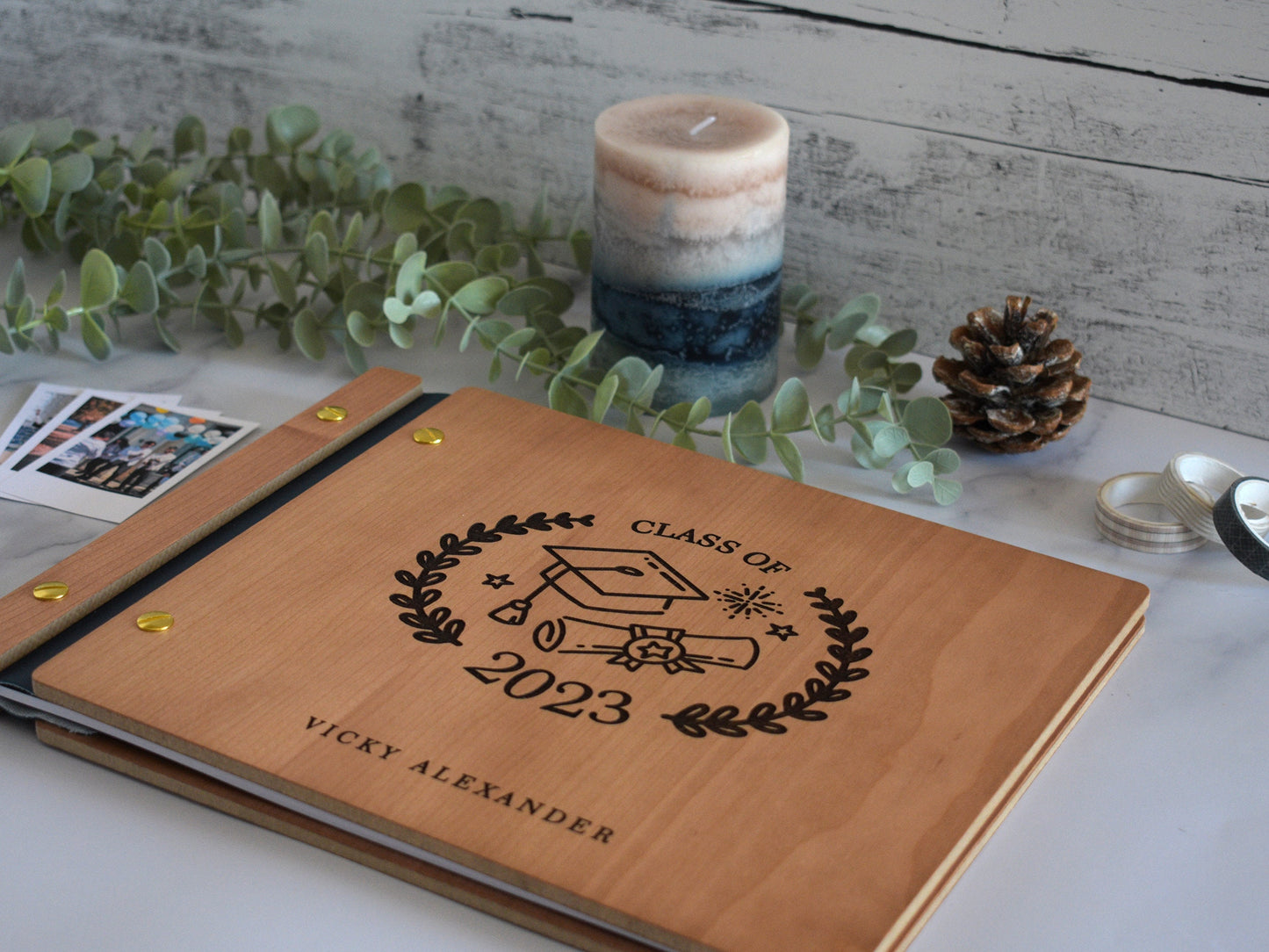 Graduation Guest Book 2025 Grad Gift Photo Album