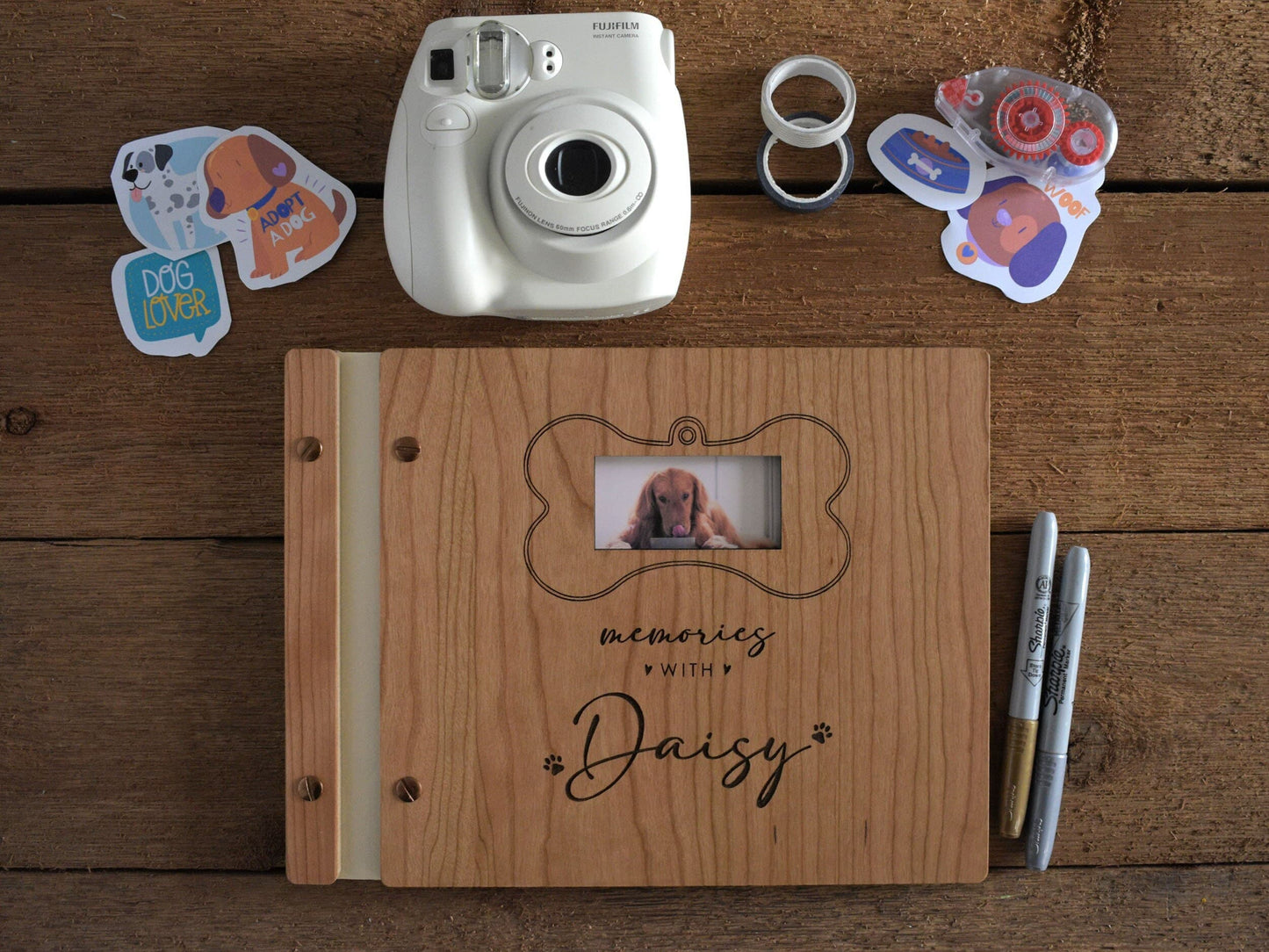 Dog Scrapbook Album Pet Lover Gift Keepsake Gifts for Dog Lovers