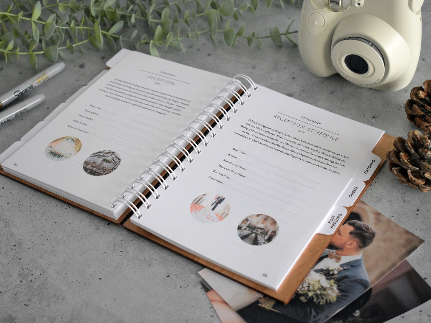 Our Wedding Planner Book Custom Wooden Wedding Planner
