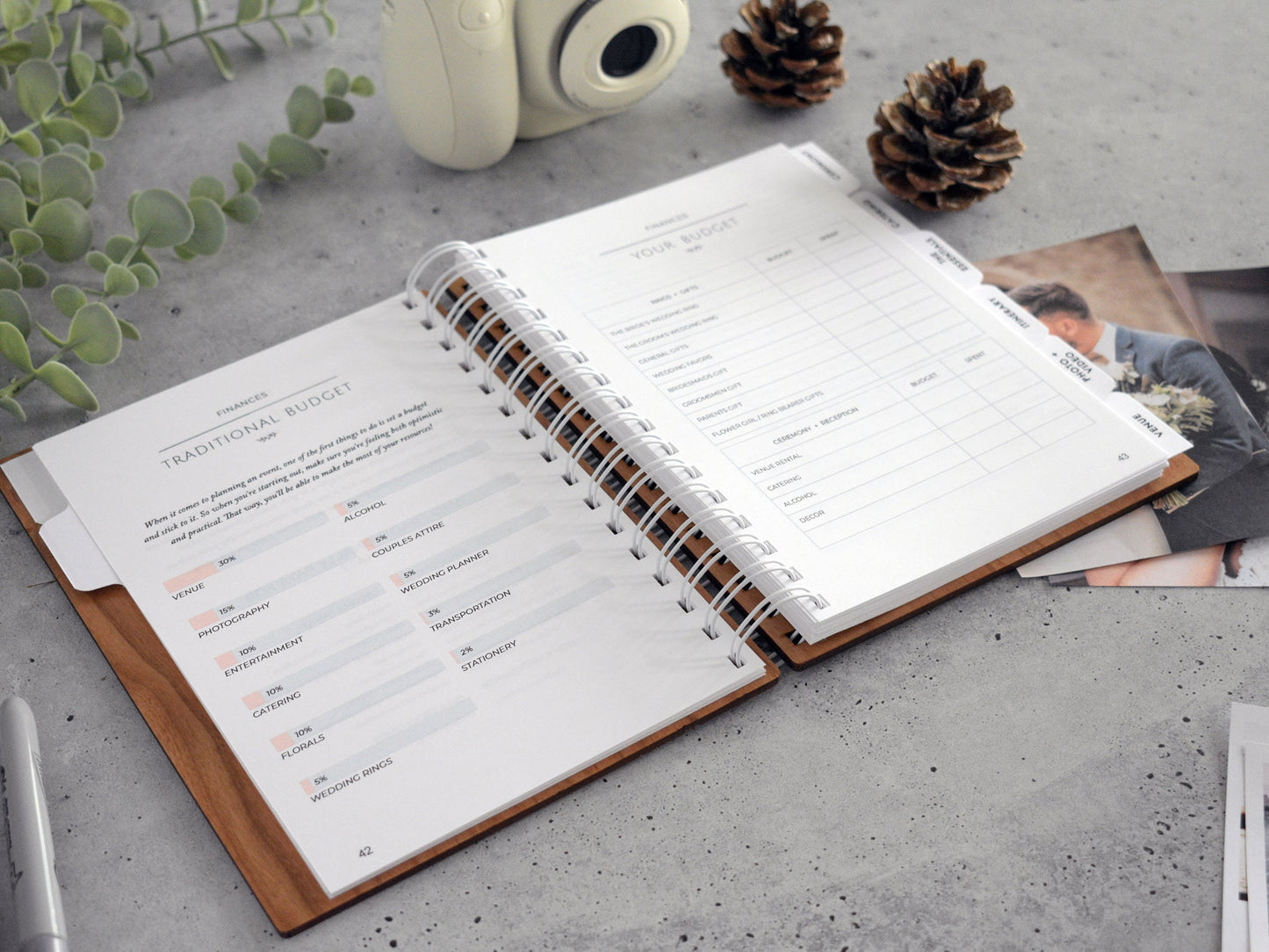 Future Mrs. Wedding Planner Book Gift to Bride