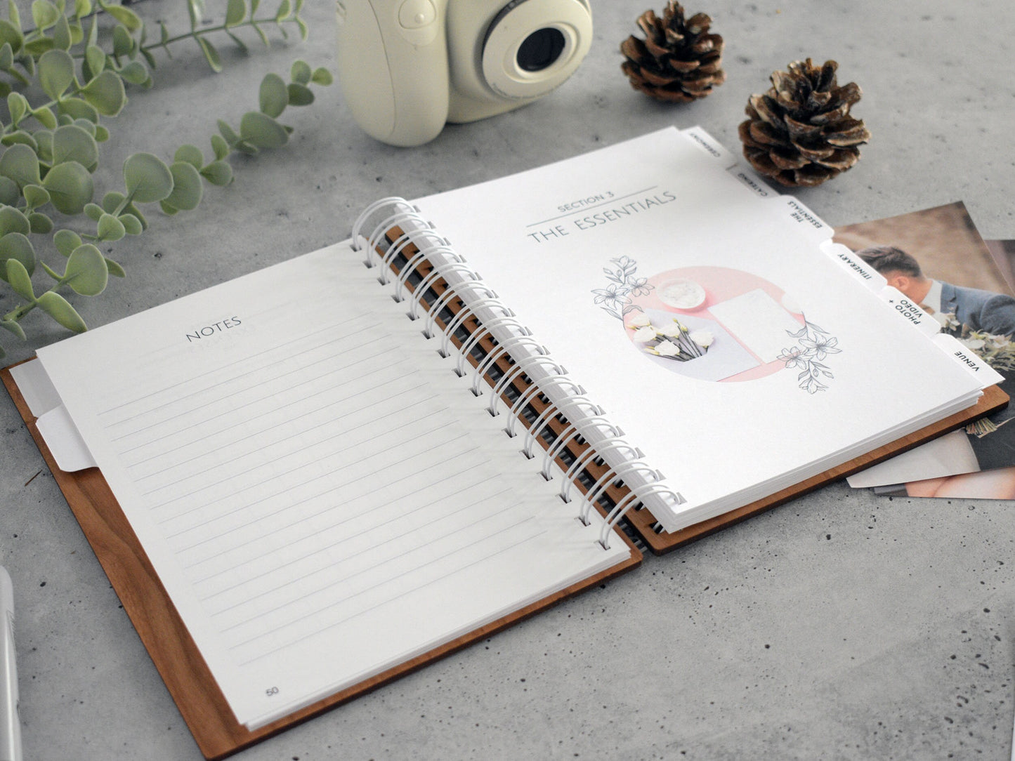 Our Wedding Planner Book Custom Wooden Wedding Planner