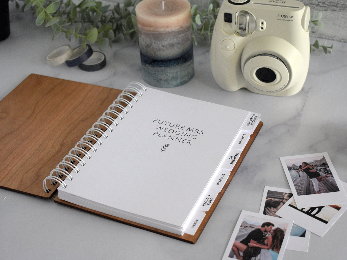 Our Wedding Planner Book Custom Wooden Wedding Planner