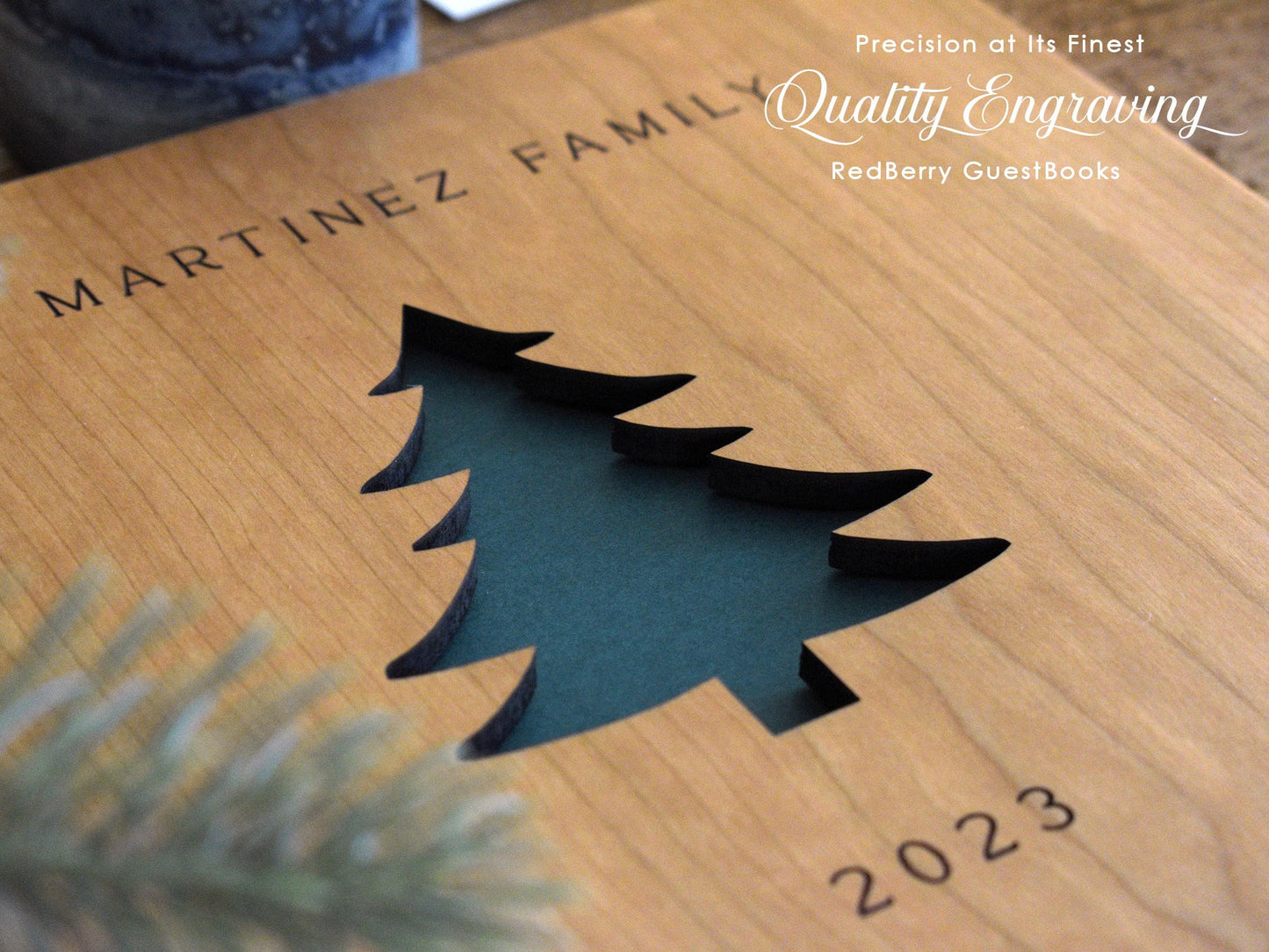 Christmas Tree Photo Album Holiday Scrapbook Gifts