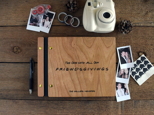 Thanksgiving Gift Friendsgiving Holiday Scrapbook