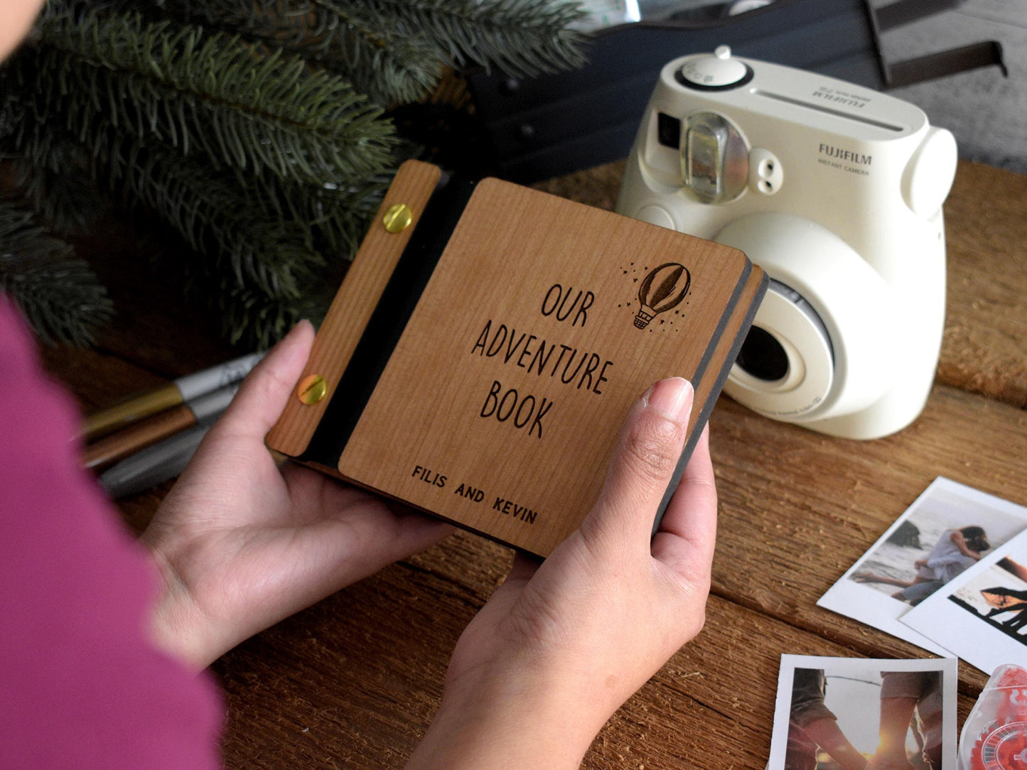 Balloon Design Mini Keepsake Book Valentine's Day Gift