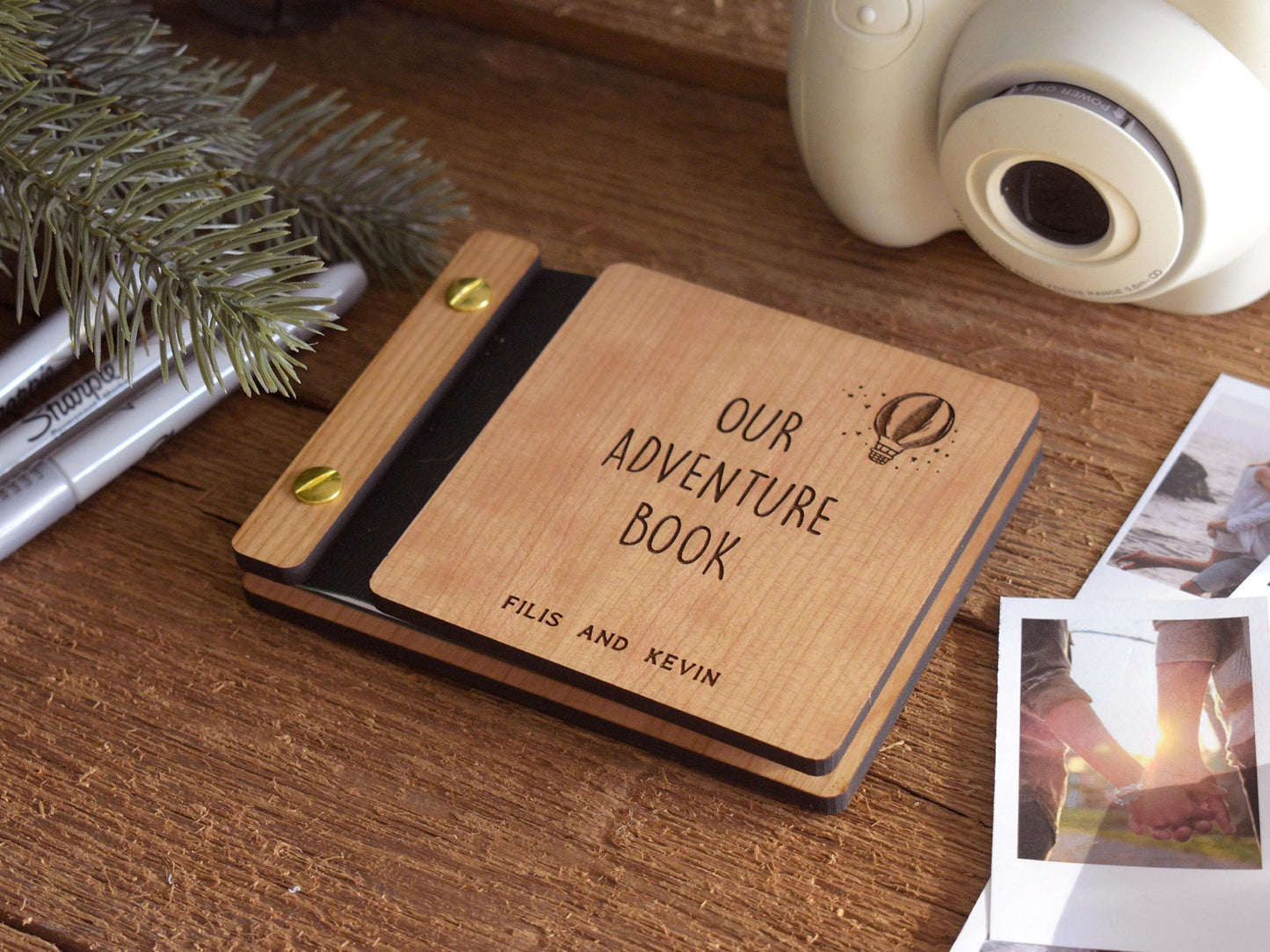 Balloon Design Mini Keepsake Book Valentine's Day Gift