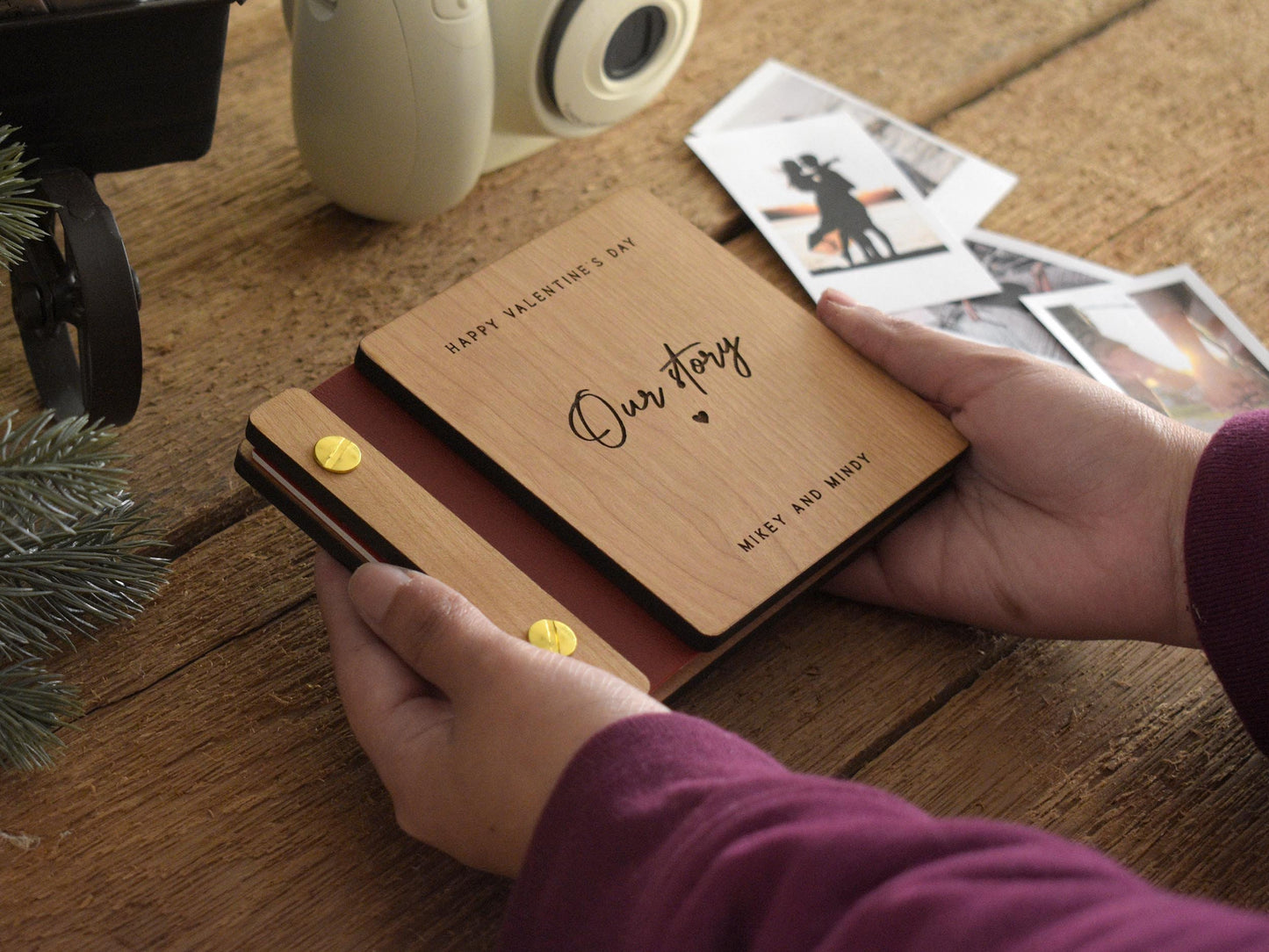 Our Story Mini Keepsake Book Valentine's Day Gift