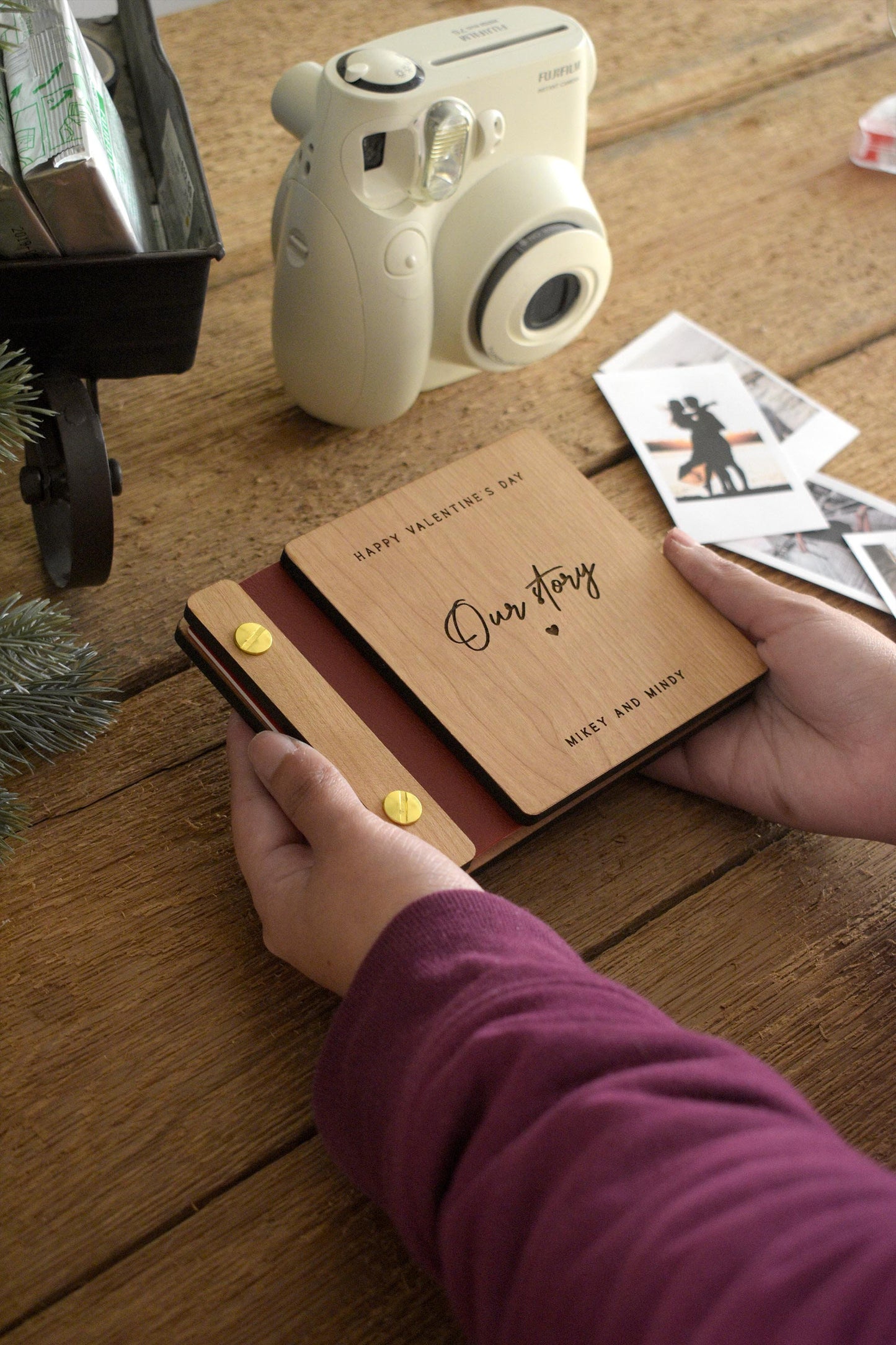 Our Story Mini Keepsake Book Valentine's Day Gift