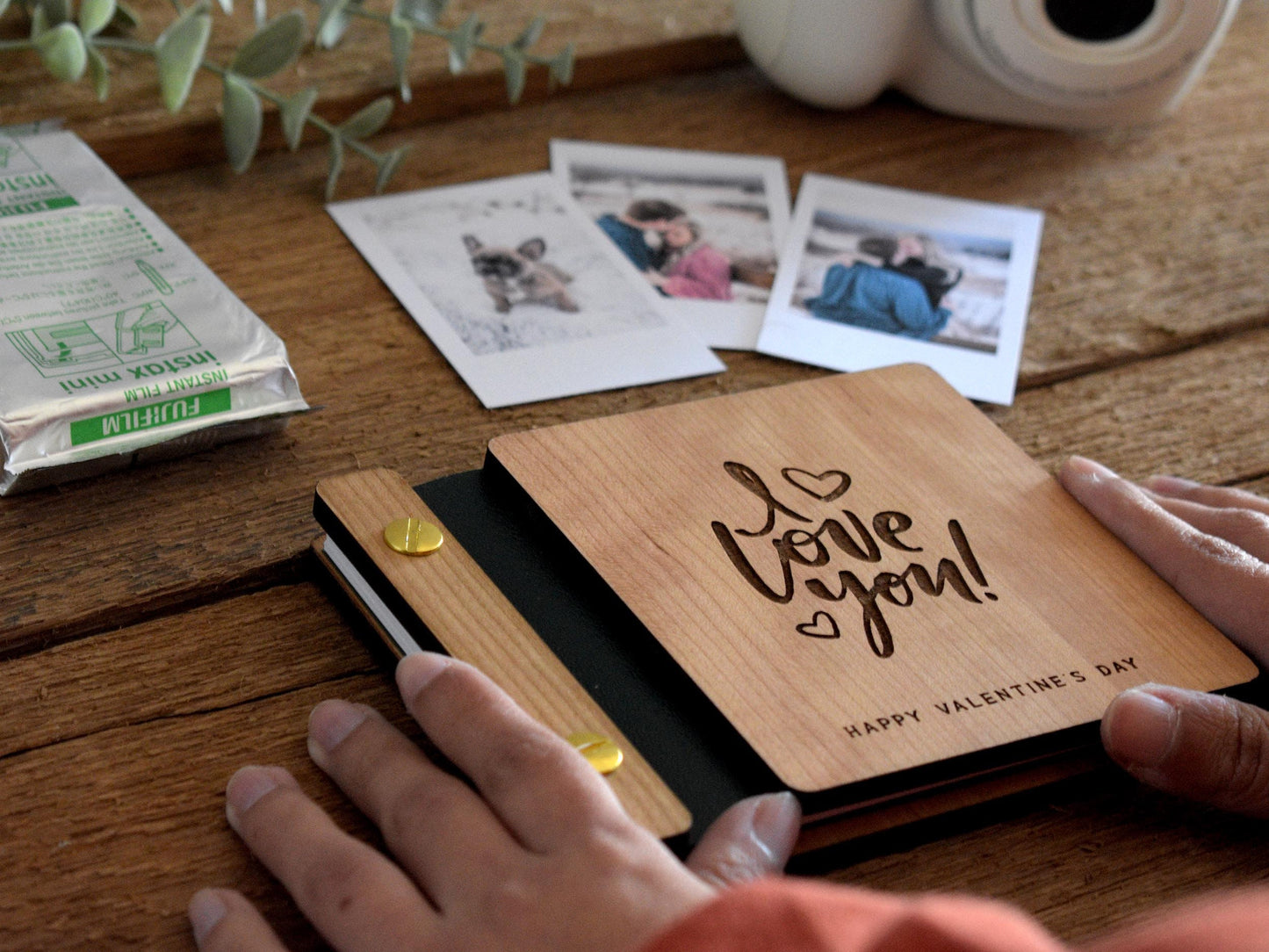 I Love You Mini Keepsake Book Valentine's Day Gift