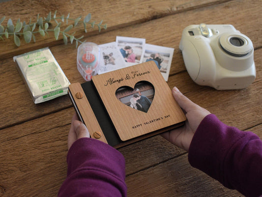 Heart Cut Out Mini Keepsake Book - A Heartfelt Valentine's Day Gift
