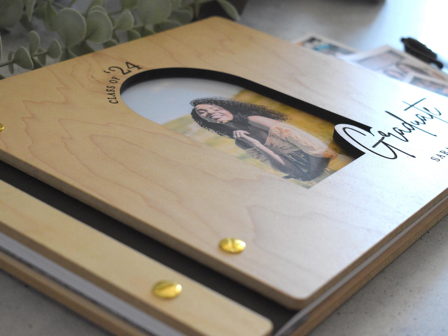 Class of 2025 Graduation Guest Book Photo Album