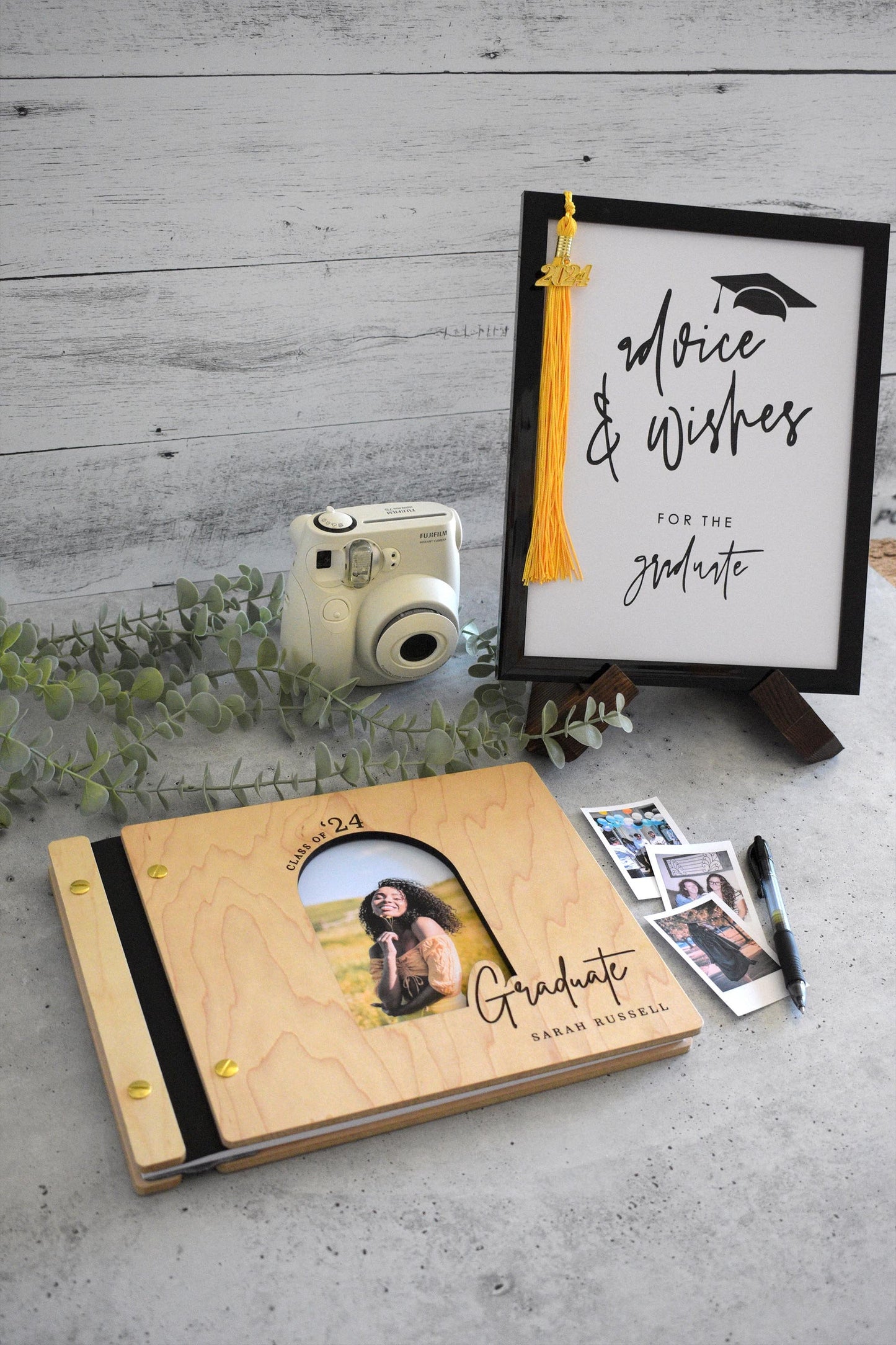 Class of 2025 Graduation Guest Book Photo Album