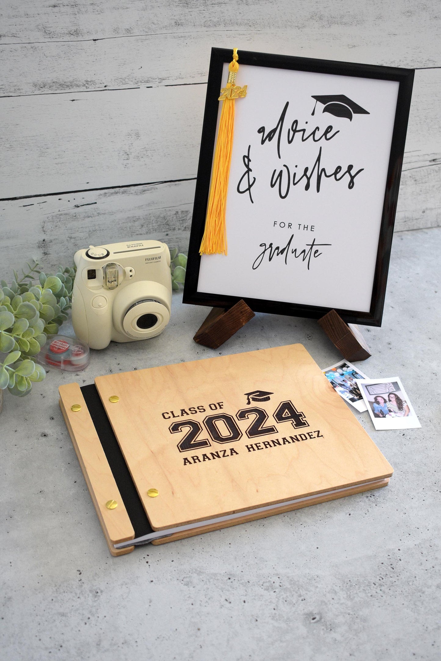 Graduation Gift Guest Book Class of 2025