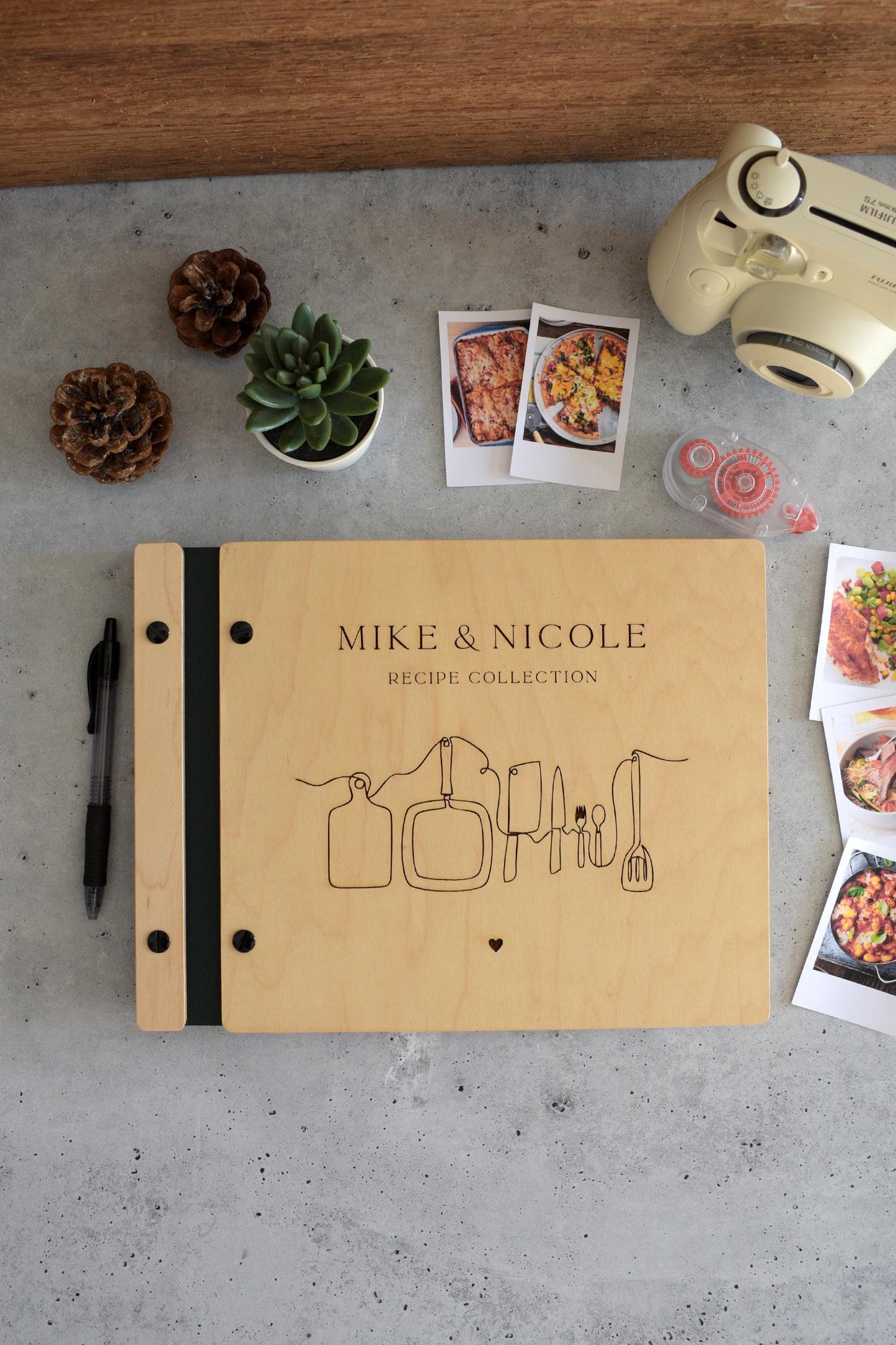 Personalized Recipe Book Binder, Christmas Gift for Mom, Custom Cookbook, Birthday Gift For Mom, Mother, Family Cookbook, Gifts for Her