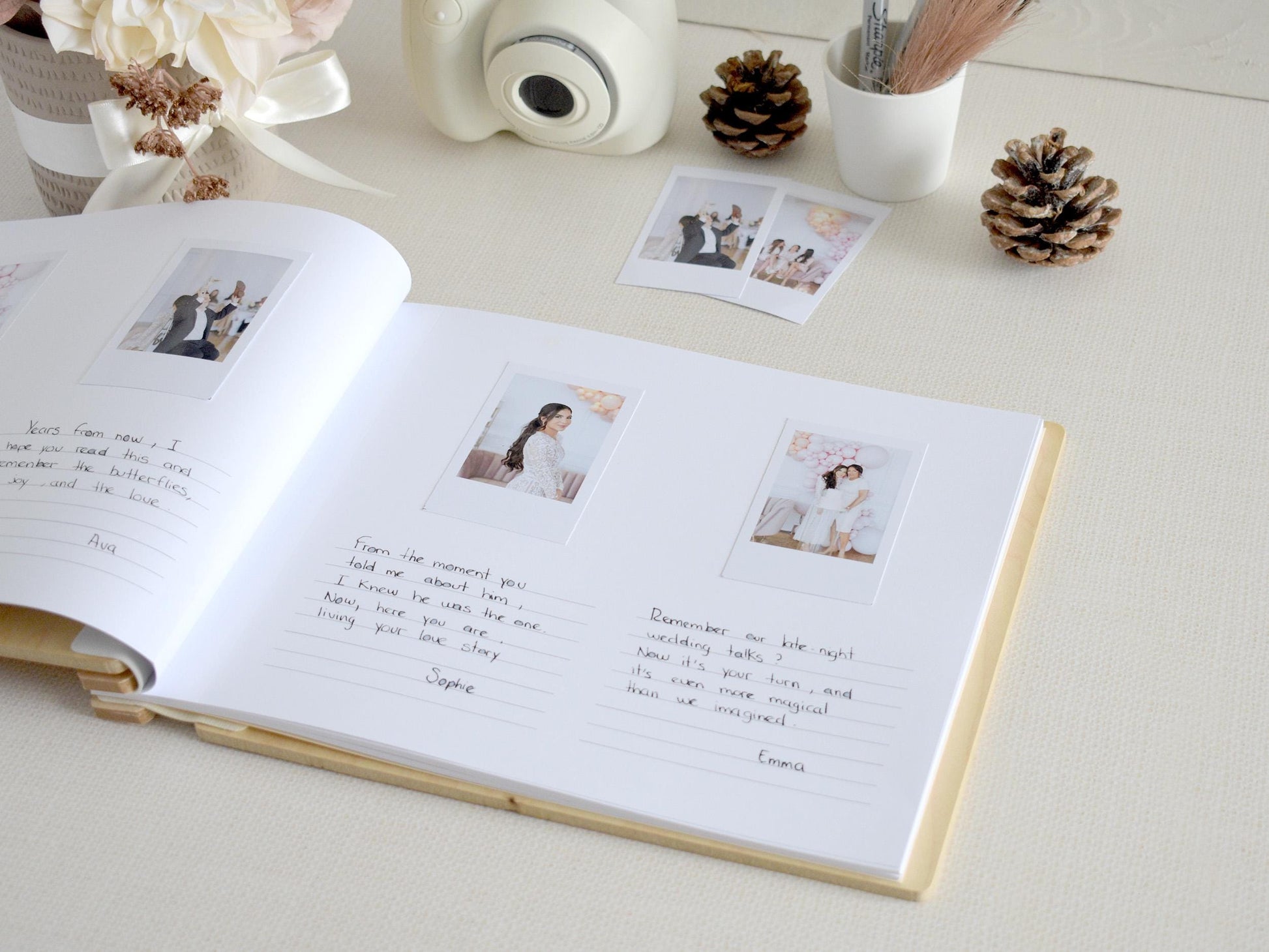 Personalized Letters to the bride Book, Bridal Shower Gift, Wedding Gifts, Bride Book, Bride Gift, Advice for the Bride to be Scrapbook
