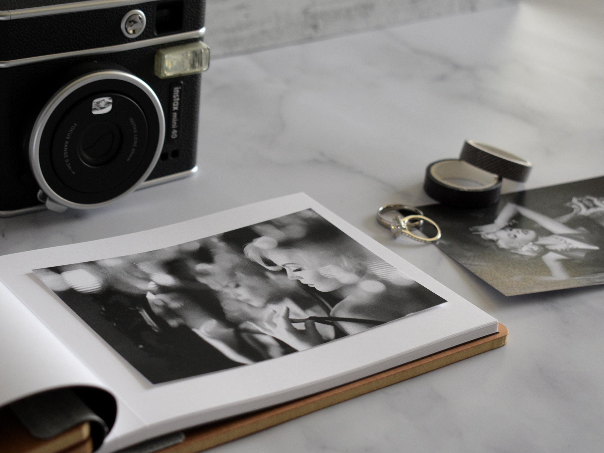 Boudoir Photo Album, Instax Boudoir Book, Wedding Gift from Bridesmaids, Groom Gift, Valentine's Gift for Husband, Personalized Gift for him