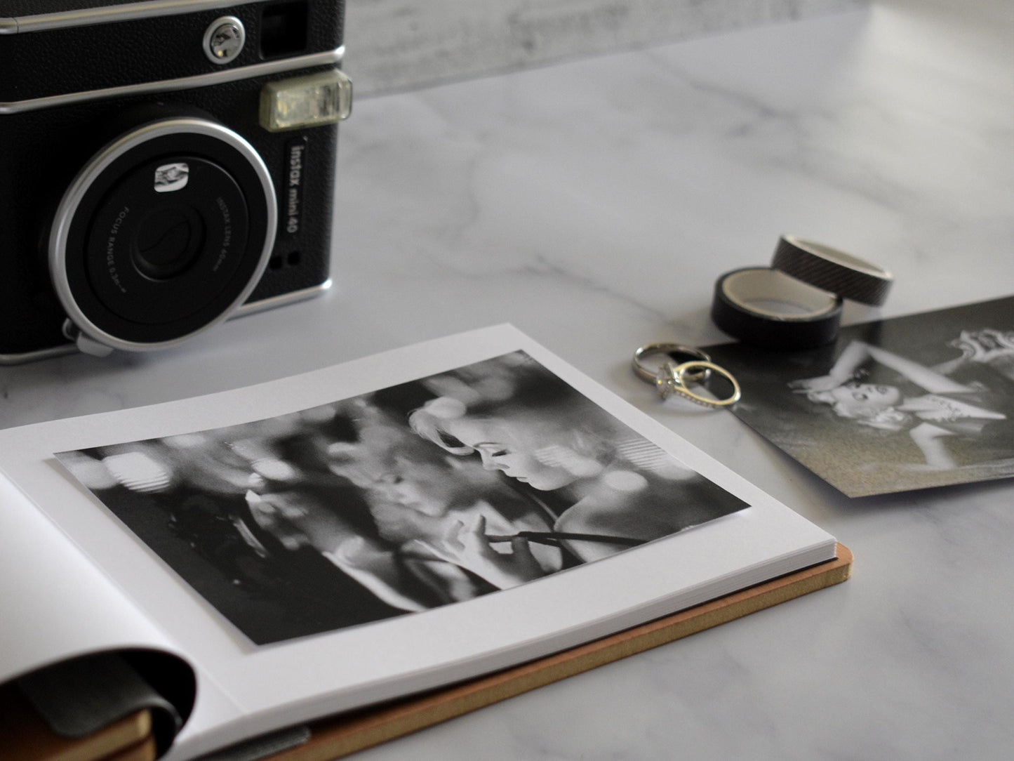 Boudoir Photo Album, Instax Boudoir Book, Wedding Gift from Bridesmaids, Groom Gift, Valentine's Gift for Husband, Personalized Gift for him