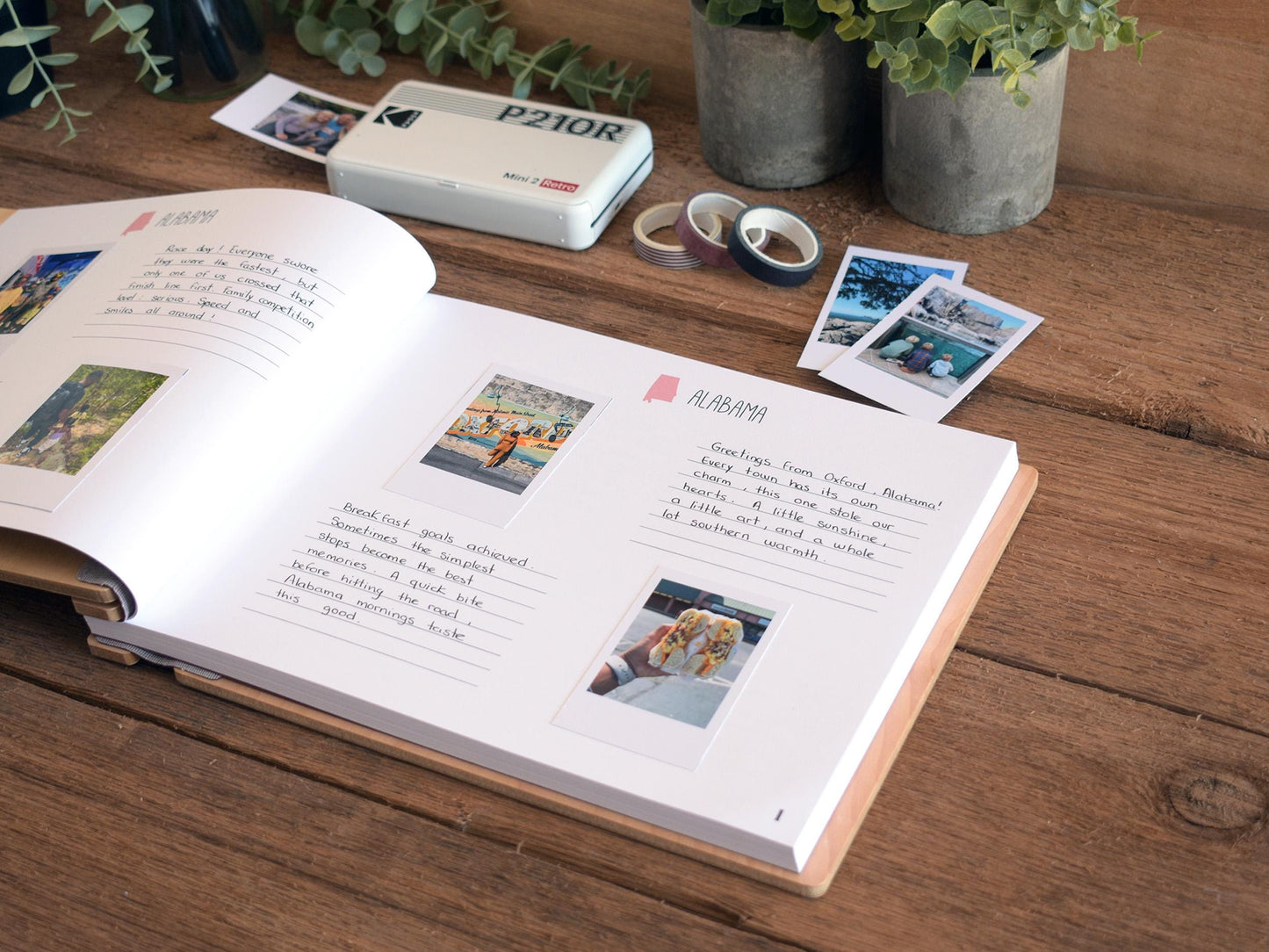 USA Map Adventure Book, US Travel Map Scrapbook Gift for Him, 50 States Travel Journal, Gift for Traveler, Unique Christmas Gift for Her