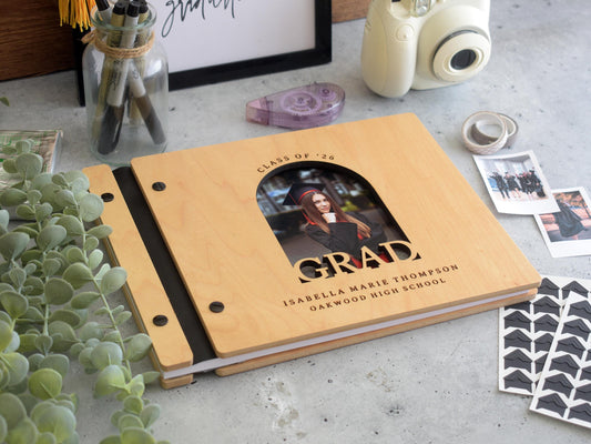 Custom Graduation Guest Book, Polaroid Photo Album, 2026 High School Grad College Grad Graduation Party Sign In Book, Graduation Gift