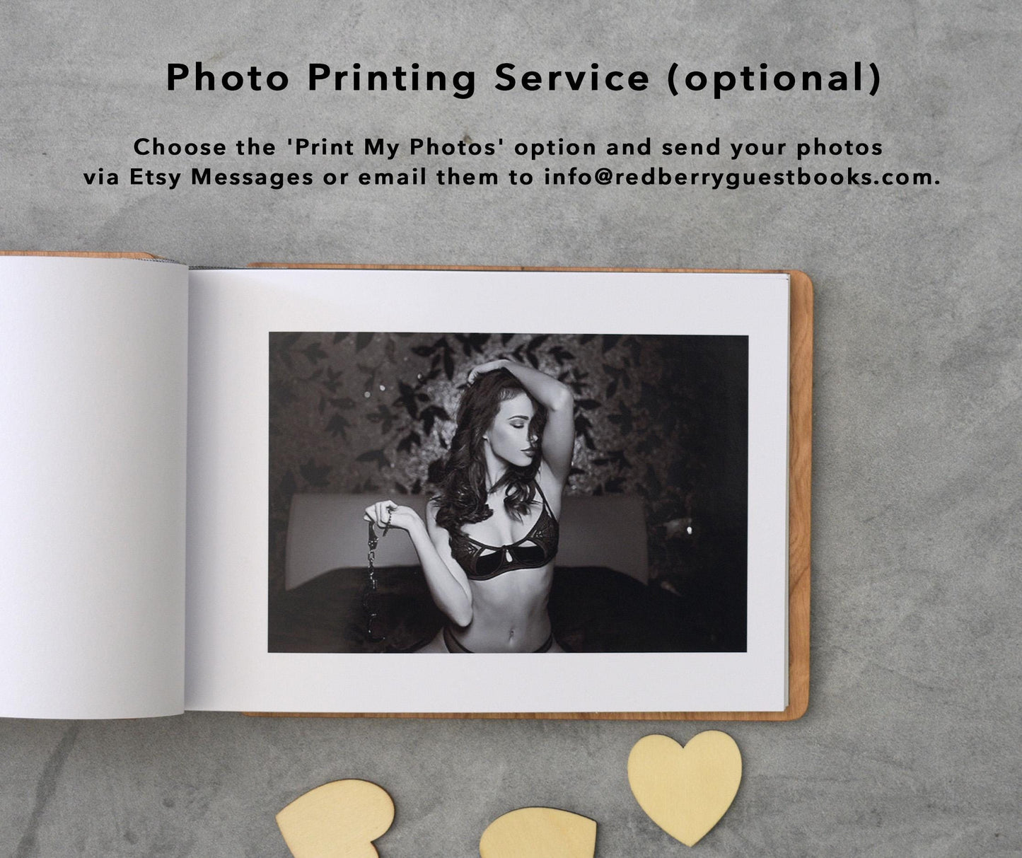 Boudoir Photo Album, Boudoir Book, Wedding Gift from Bridesmaids, Groom Gift, Valentine's Day Gift for Husband, Personalized Gift for him