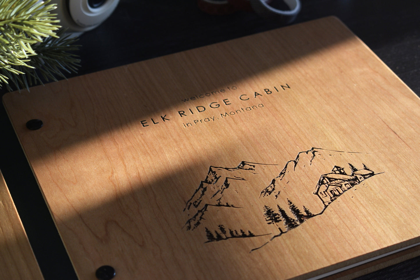 Airbnb Cabins Lodge & Vacation Rental Welcome Journal