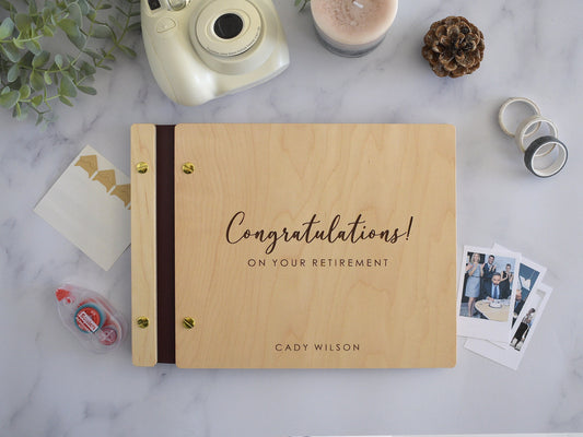 "Congratulations on your Retirement!" Retirement Keepsake