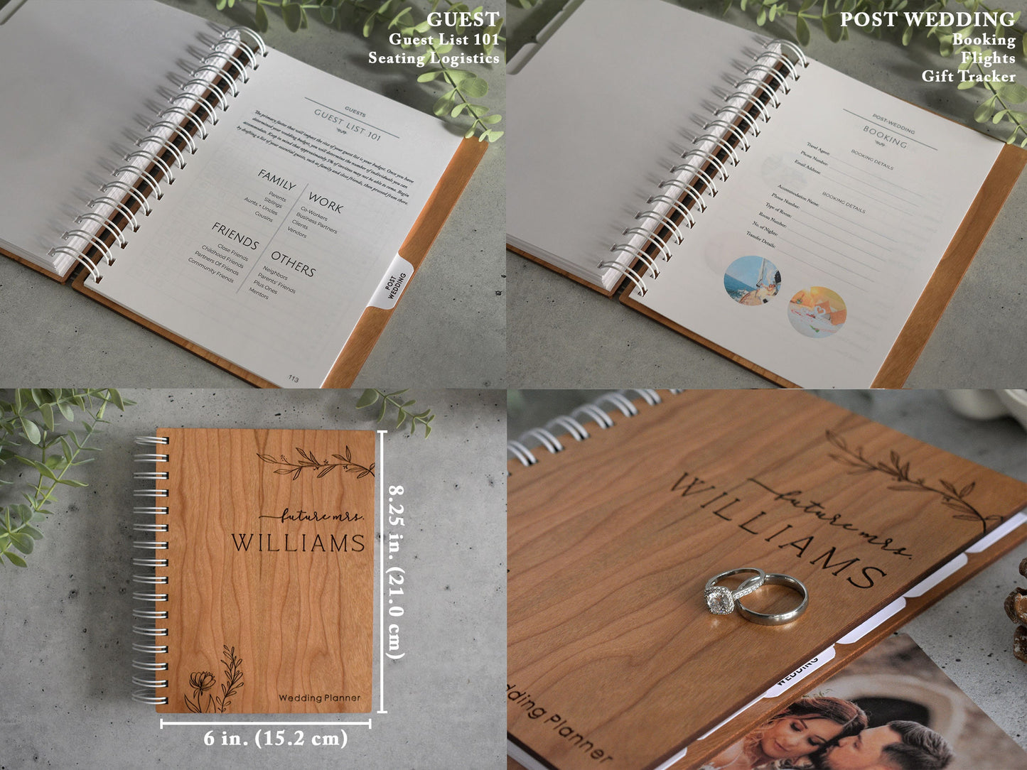 Wedding Planner Book Floral Wedding Gift to Bride