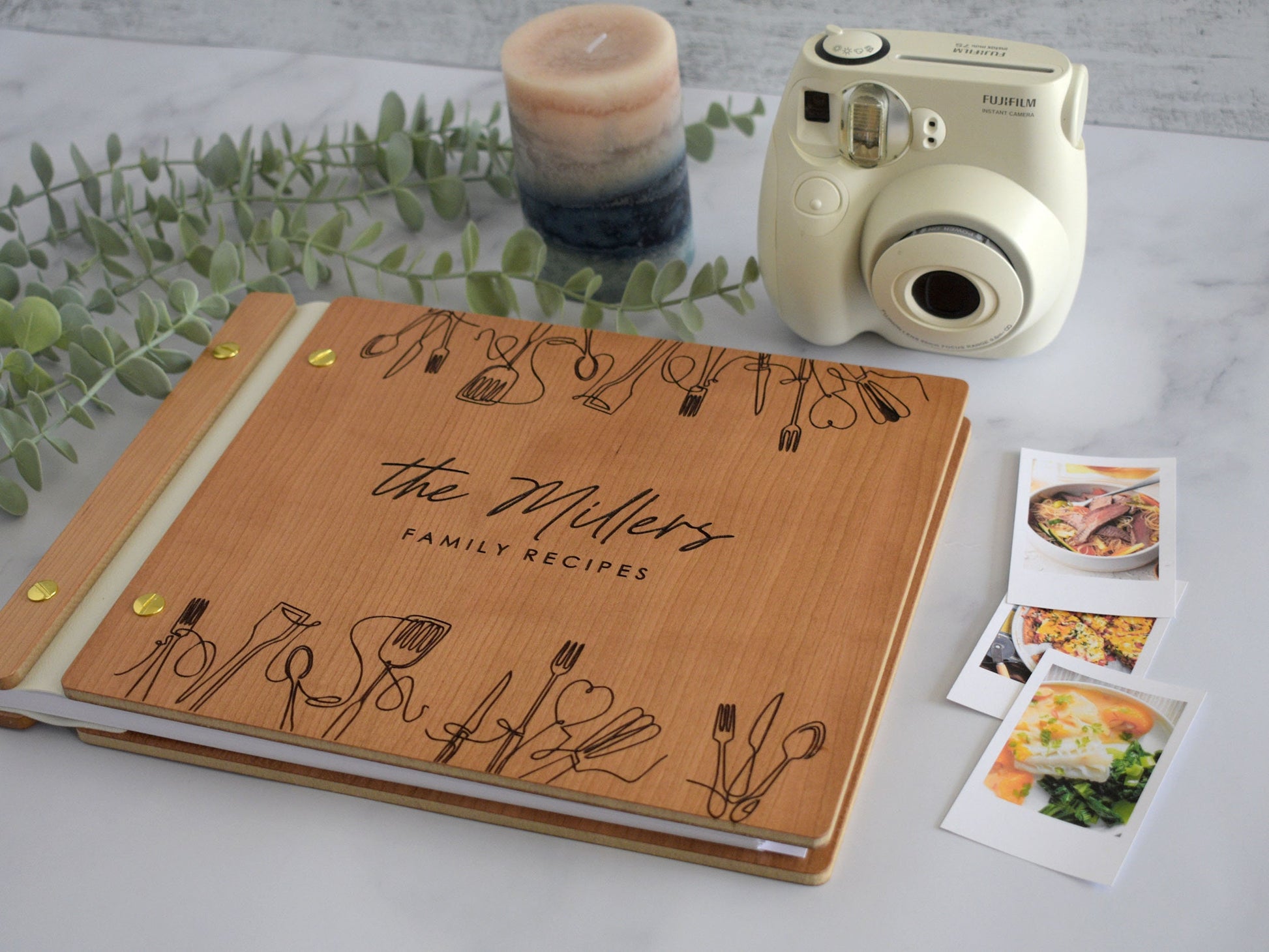Recipe Book. Gift for her. Bridal shower gift.