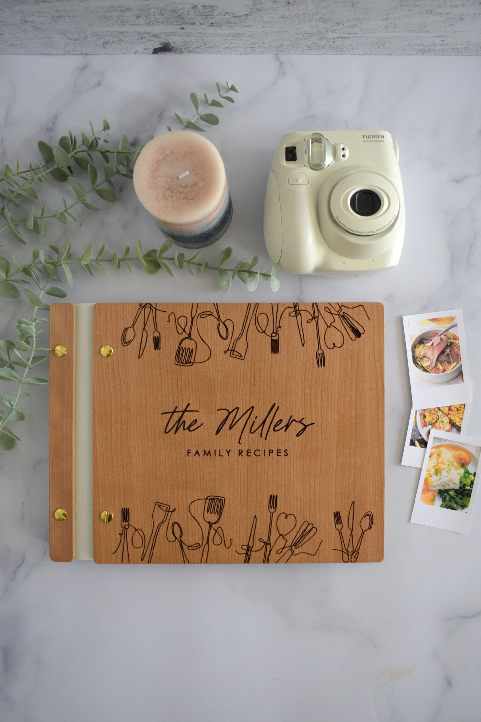 Recipe Book. Gift for her. Bridal shower gift.
