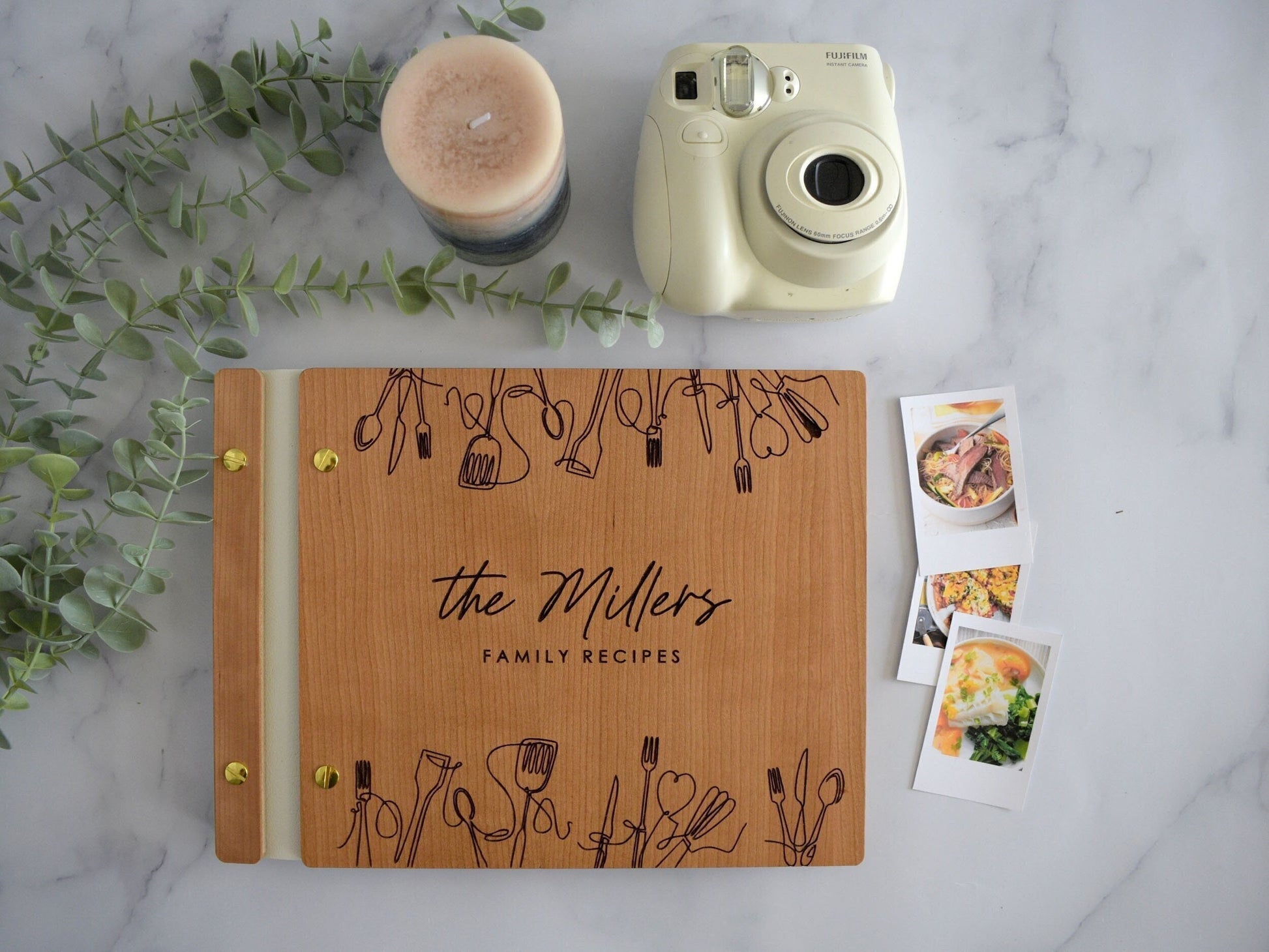 Recipe Book Binder, Bridal Shower Gift for Her, Personalized Gifts for Mom, Custom Cookbook, Birthday Gift For Mom, Mother, Family Cook book