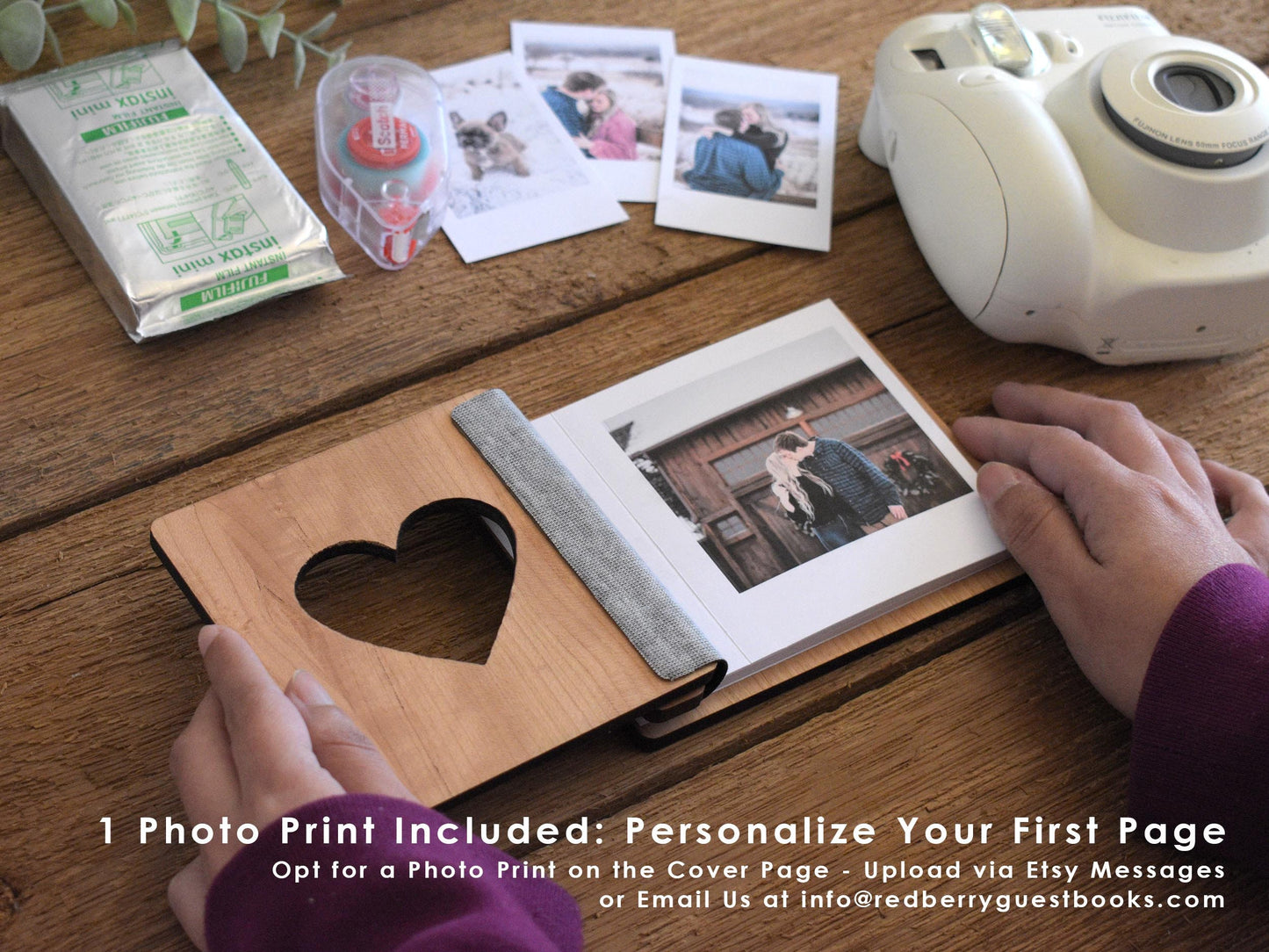 Heart Cut Out Mini Keepsake Book - A Heartfelt Valentine's Day Gift