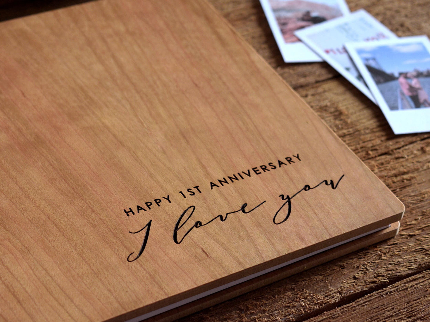 First Anniversary Scrapbook Gift Paper 1st Anniversary Gift