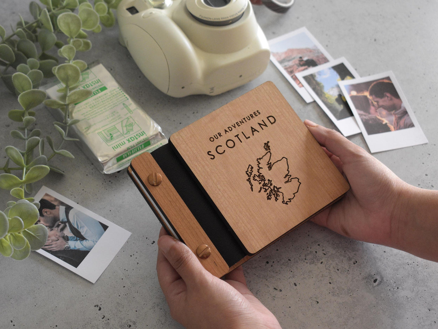 Honeymoon Travel Journal Mini Photo Album